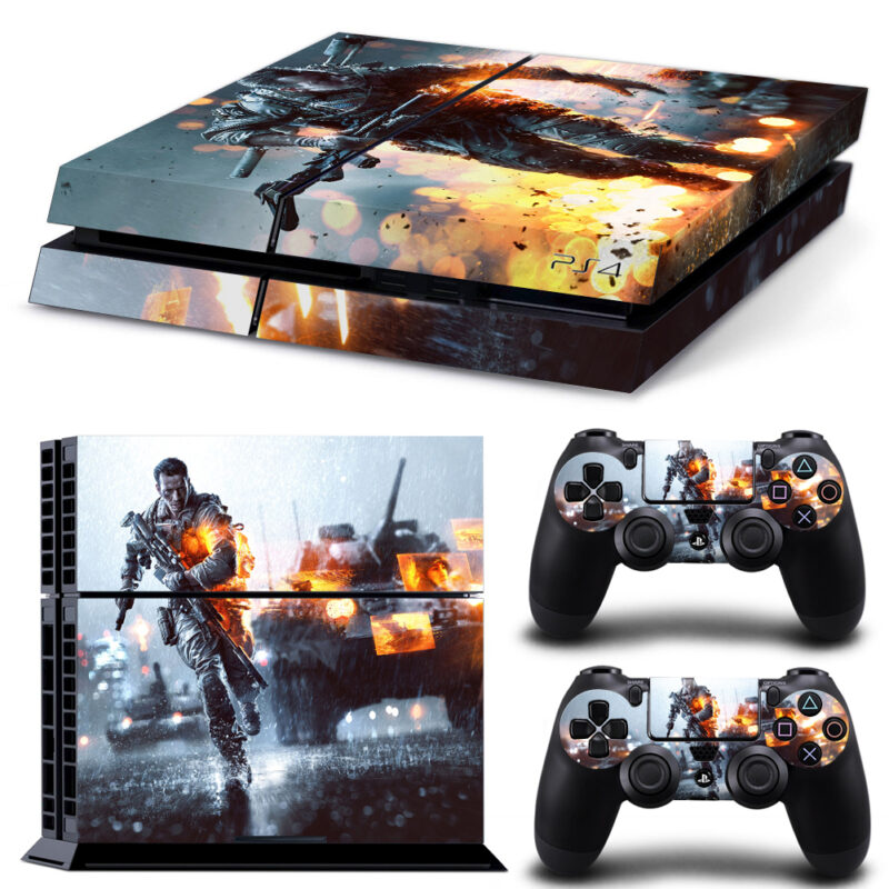 Battlefield 4 PS4 Skin Sticker Design 4