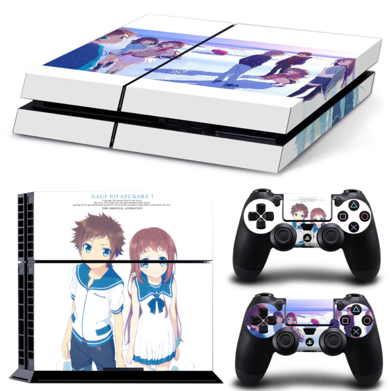 Nagi No Asukara 1 Skin Sticker For PS4 And Controllers