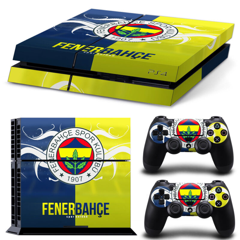 Fenerbahçe SK PS4 Skin Sticker Design 2