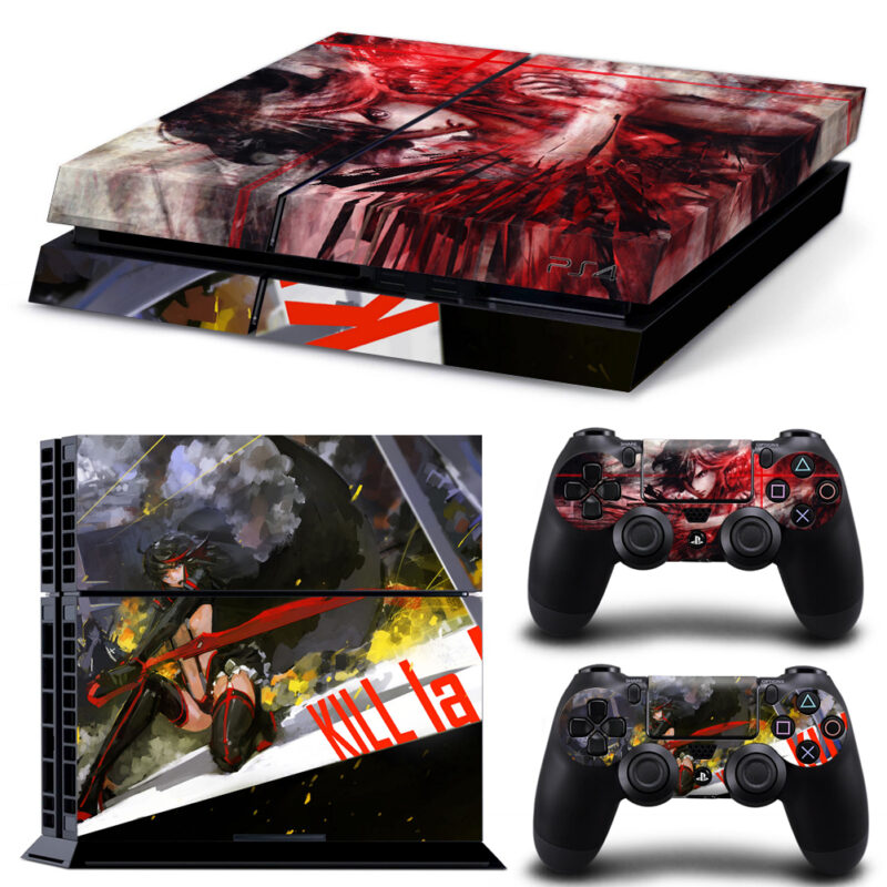 Kill La Kill PS4 Skin Sticker Design 2