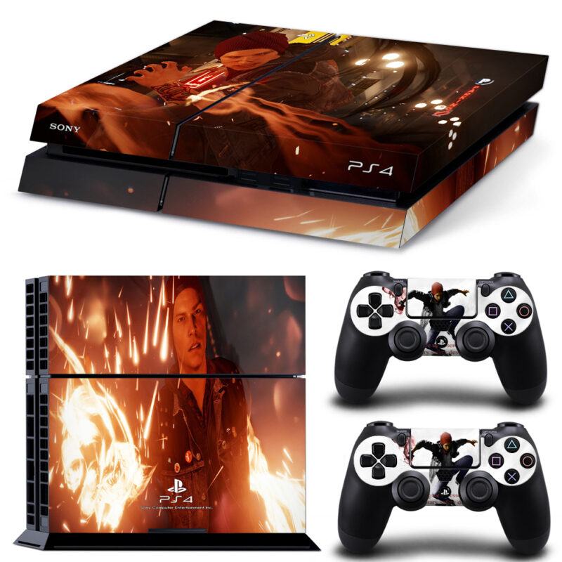 Infamous: Second Son PS4 Skin Sticker Design 4