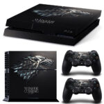 Winter Is Coming Stark Game Skin Sticker For PS4 And Controllers