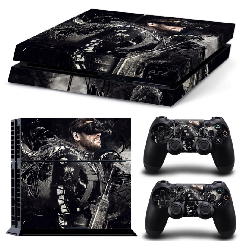 Metal Gear Solid V: Ground Zeroes Game Skin Sticker For PS4 And Controllers