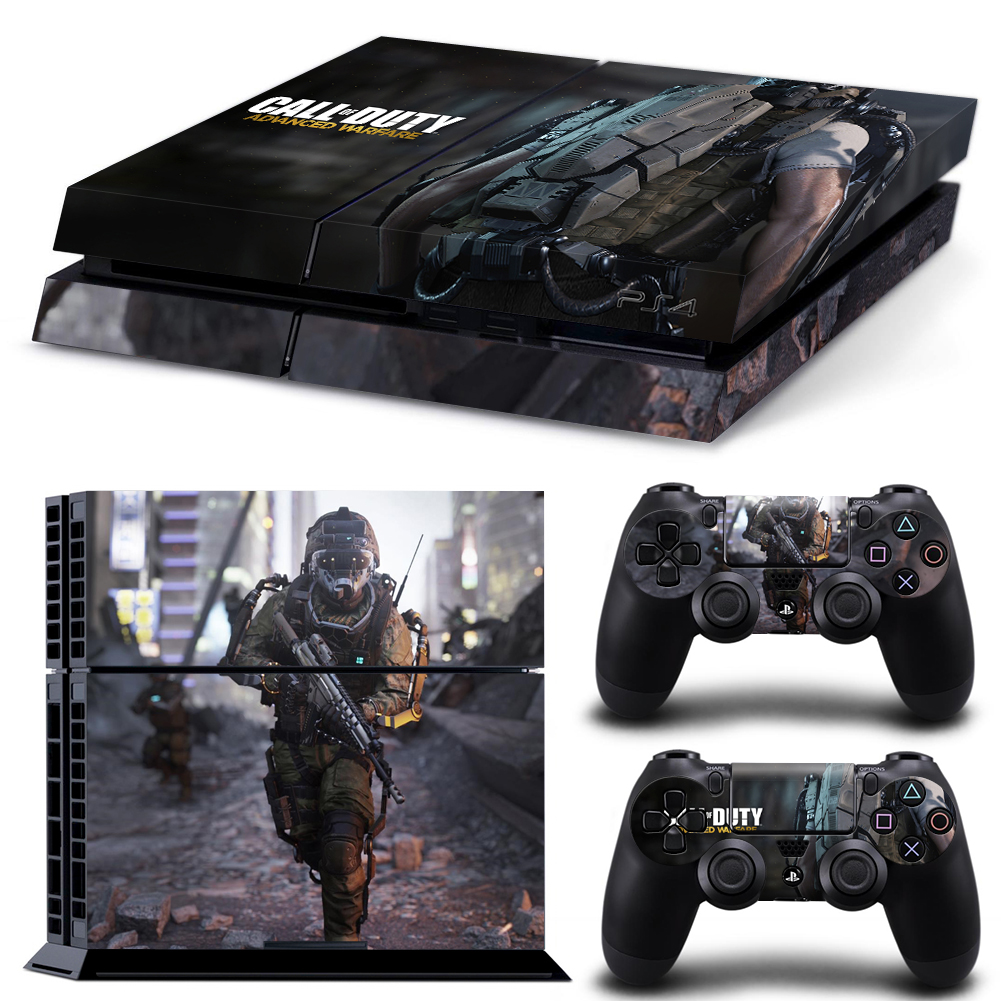 Call Of Duty: Advanced Warfare Game Skin Sticker For PS4 And Controllers Design 2