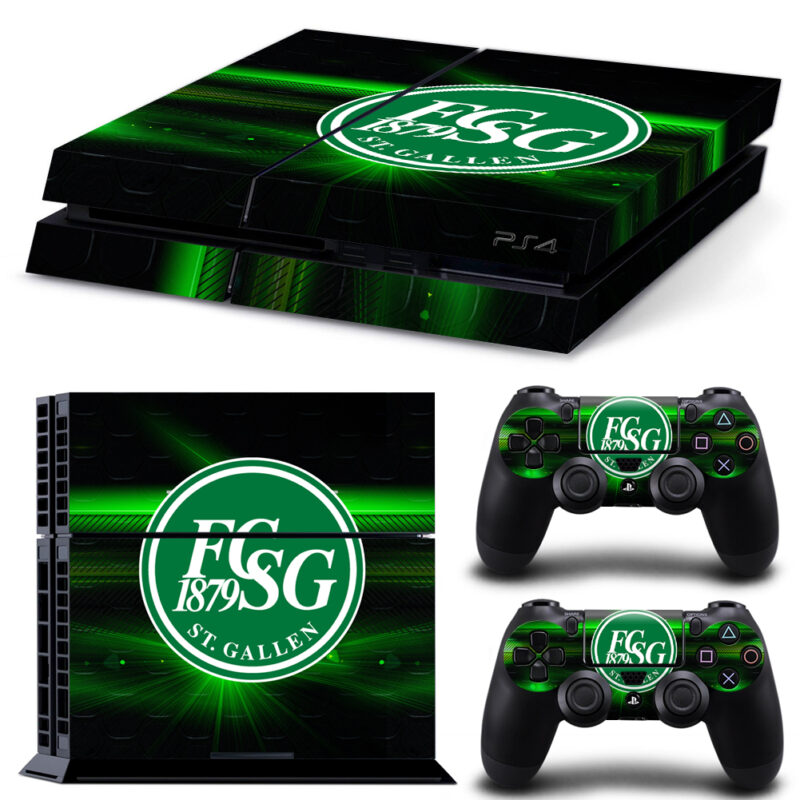 FC St. Gallen Skin Sticker For PS4 And Controllers