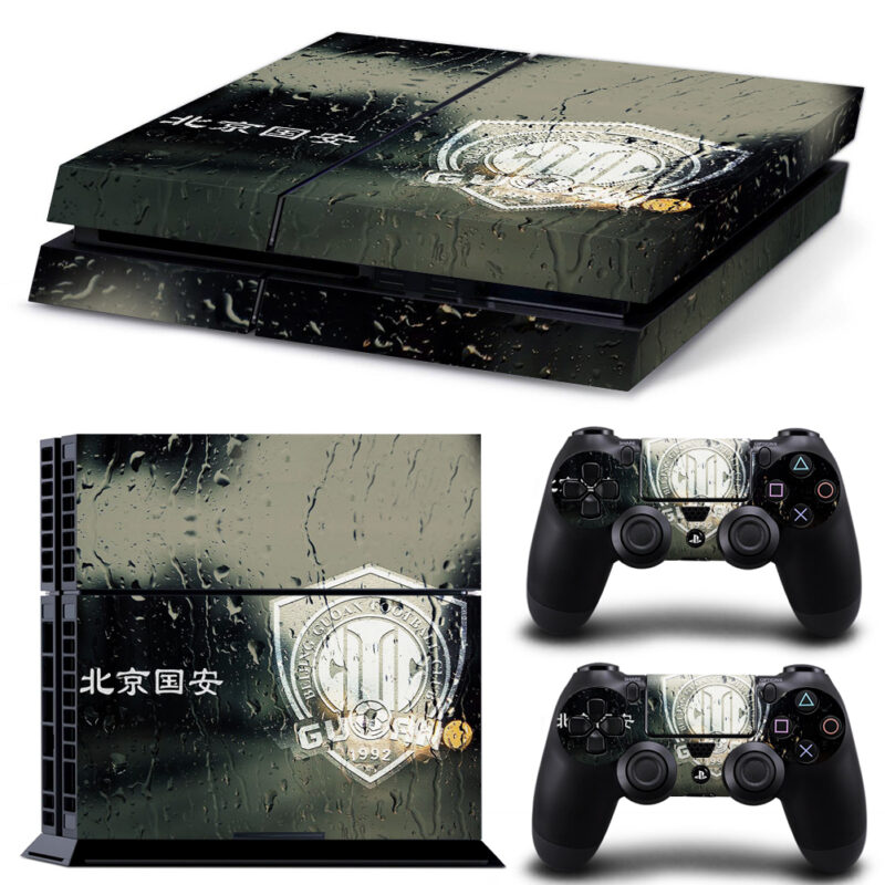 Beijing Guoan F.C. Skin Sticker For PS4 And Controllers