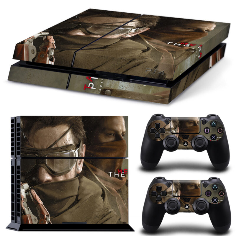 Metal Gear Solid V: The Phantom Pain Game PS4 Skin Sticker Design 1