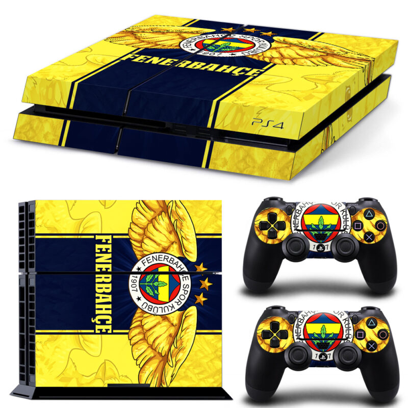 Fenerbahçe SK PS4 Skin Sticker Design 1