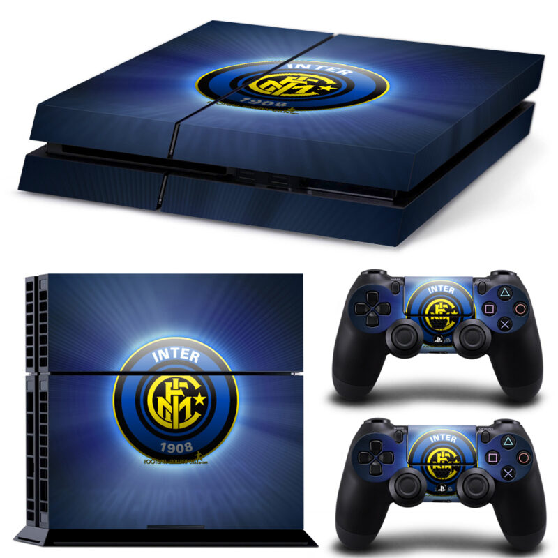 Inter Milan FC Skin Sticker For PS4 And Controllers