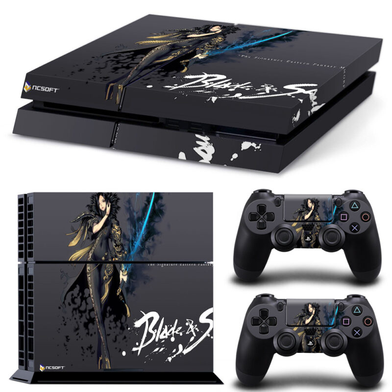 Blade And Soul Art Skin Sticker For PS4 And Controllers