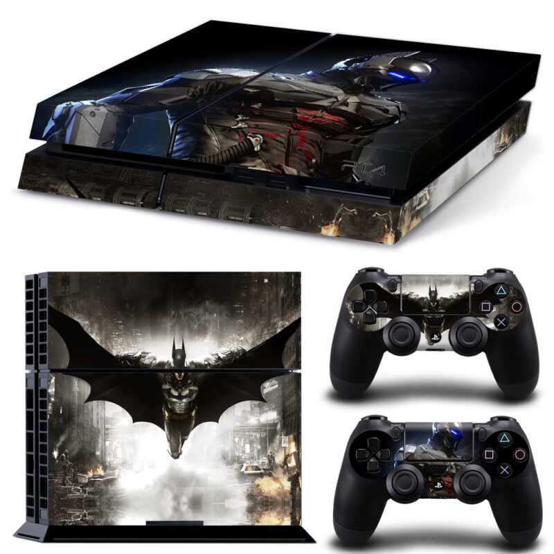 Batman: Arkham Knight Game PS4 Skin Sticker Design 2