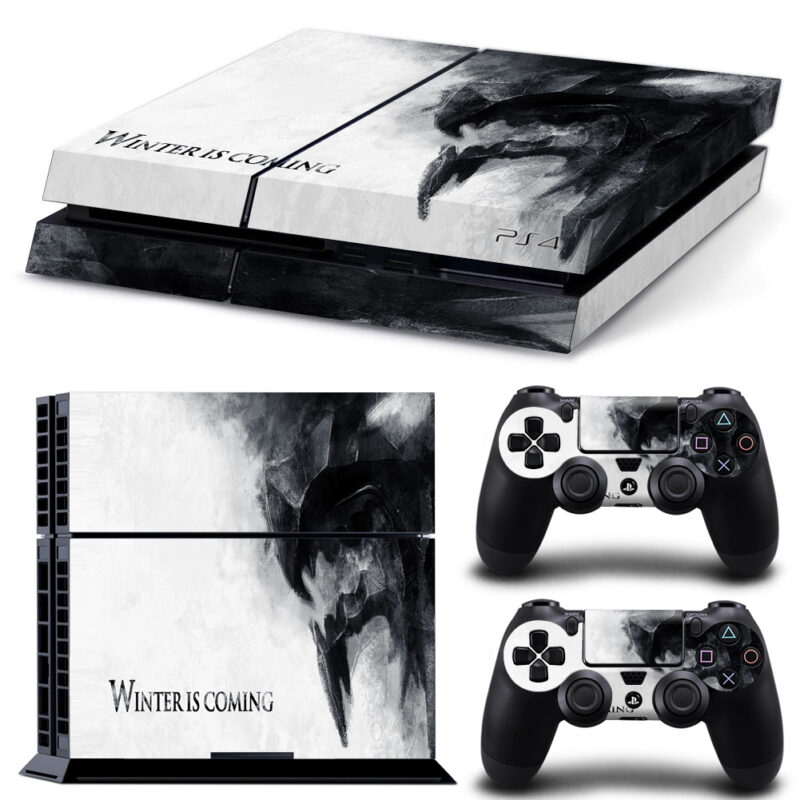 Winter Is Coming PS4 Skin Sticker