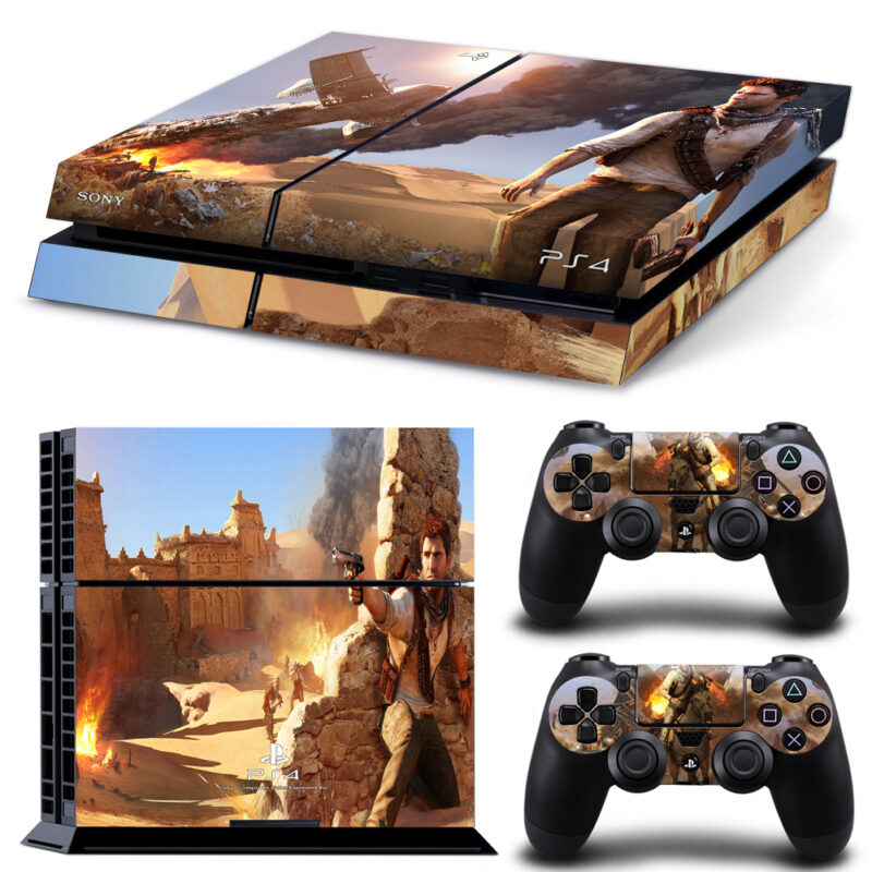 Uncharted 3: Drake’s Deception PS4 Skin Sticker