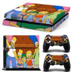 The Simpsons PS4 Skin Sticker Design 1