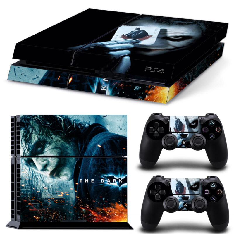 The Dark Knight Skin Sticker For PS4 And Controllers