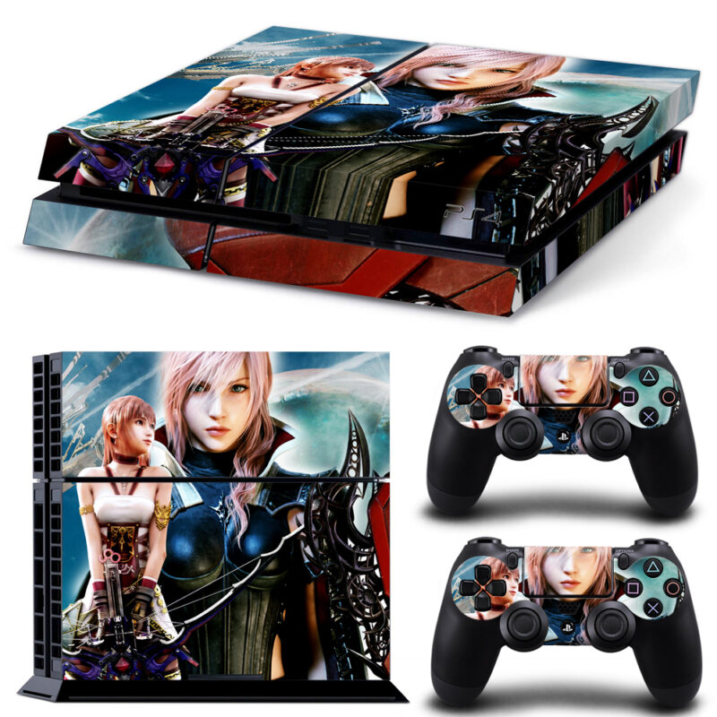 Lightning Returns: Final Fantasy XIII Game PS4 Skin Sticker Design 1