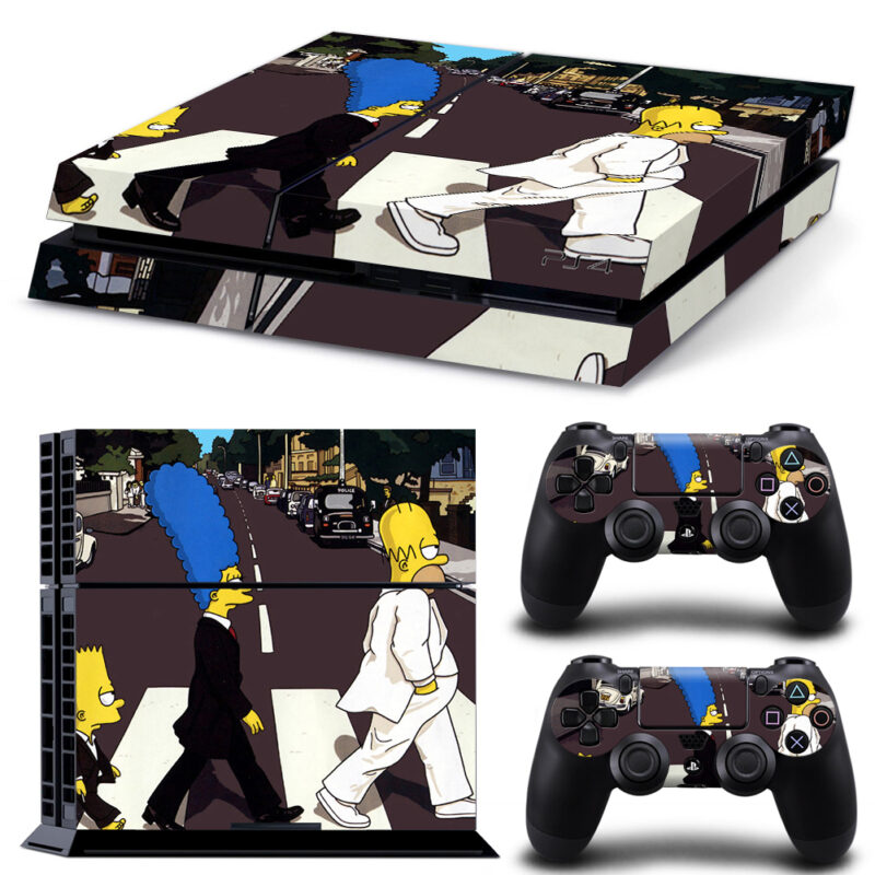 The Simpsons PS4 Skin Sticker