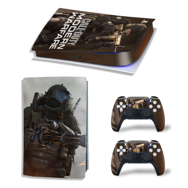 Call Of Duty: Modern Warfare Game Skin Sticker Decal For PS5 Digital Edition And Controllers Design 1