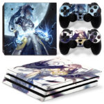 Overlord Series Skin Sticker For PS4 Pro And Controllers