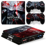 The Witcher 3: Wild Hunt Game PS4 Pro Skin Sticker