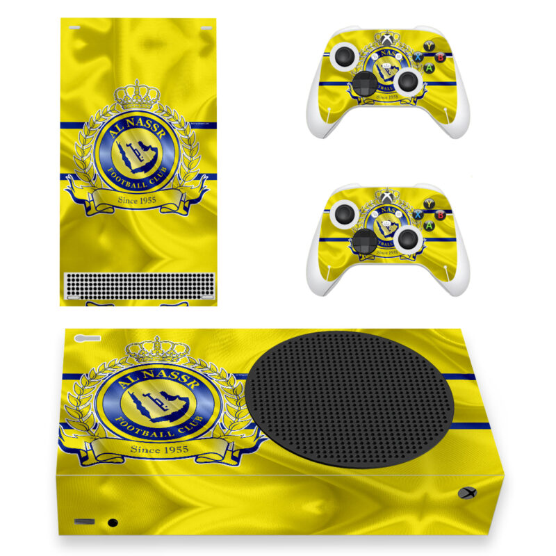 Al Nassr FC Skin Sticker For Xbox Series S And Controllers