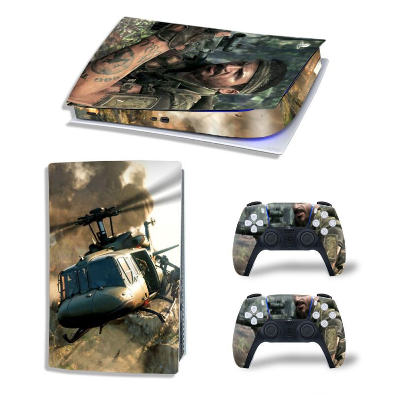 Call Of Duty: Black Ops Cold War Skin Sticker Decal For PS5 Digital Edition And Controllers Design 1