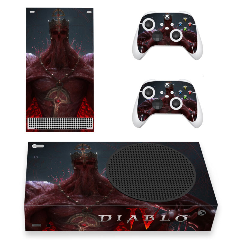 Diablo IV Blood Bishop Skin Sticker For Xbox Series S And Controllers