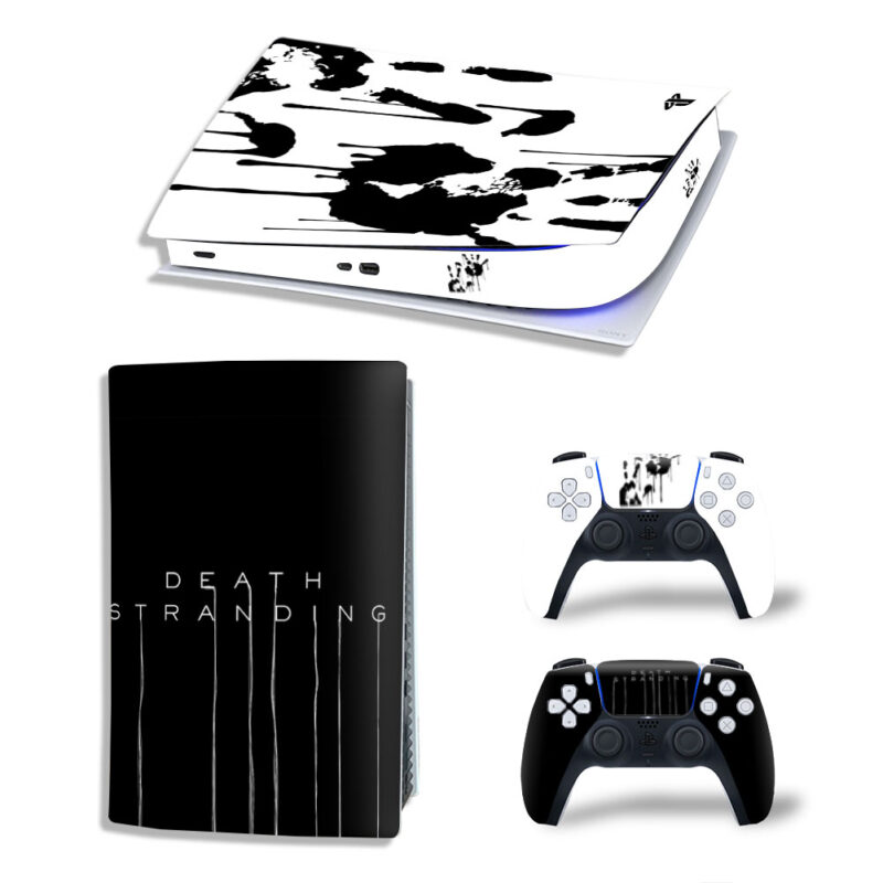 Death Stranding Game Skin Sticker Decal For PS5 Digital Edition And Controllers