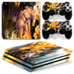 One Piece Anime Portgas D. Ace And Sabo Skin Sticker For PS4 Pro And Controllers