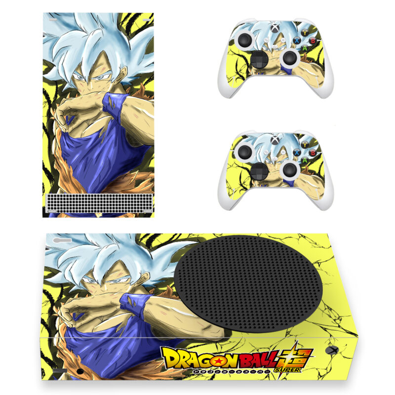 Dragon Ball Super Goku Skin Sticker For Xbox Series S And Controllers Design 1