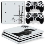 The Witcher 3: Wild Hunt Game Skin Sticker For PS4 Pro And Controllers