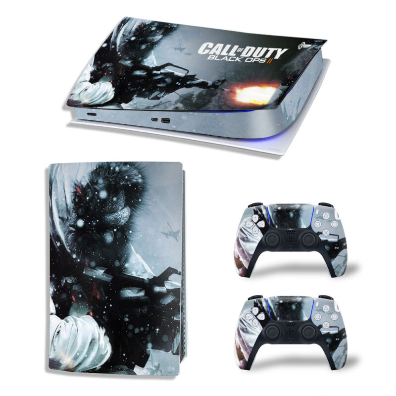 Call Of Duty: Black Ops II Game Skin Sticker Decal For PS5 Digital Edition And Controllers