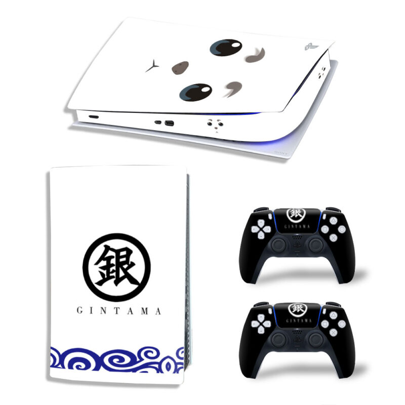 Gintama Skin Sticker Decal For PS5 Digital Edition And Controllers