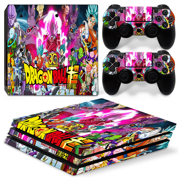 Dragon Ball Super 30th Anime Anniversary PS4 Pro Skin Sticker