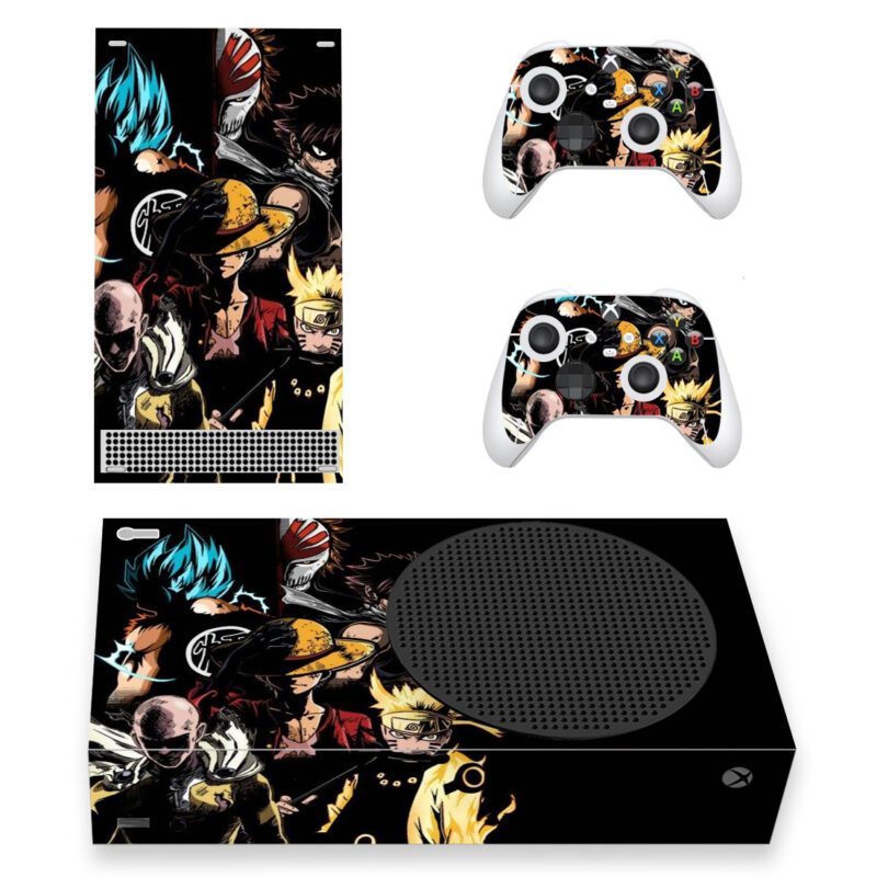 Anime One Piece Luffy And Naruto Skin Sticker For Xbox Series S And Controllers