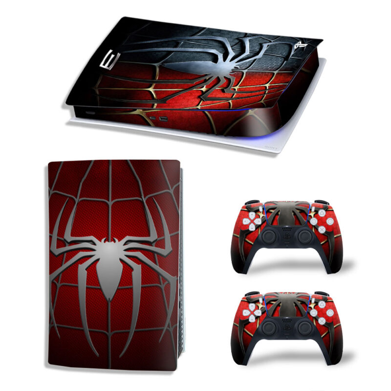 Spider-Man 3 Skin Sticker Decal For PS5 Digital Edition And Controllers