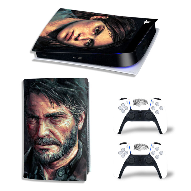 The Last Of Us Game Skin Sticker Decal For PS5 Digital Edition And Controllers