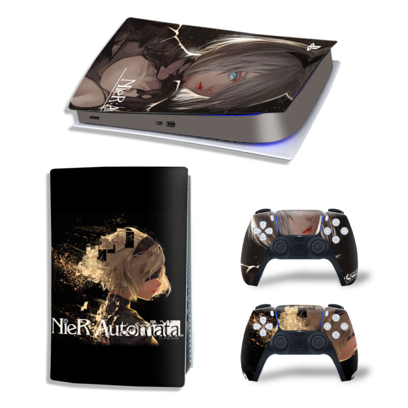 Nier:Automata Game Skin Sticker Decal For PS5 Digital Edition And Controllers