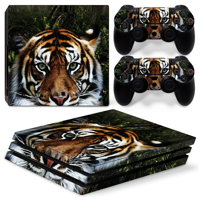 Tiger PS4 Pro Skin Sticker