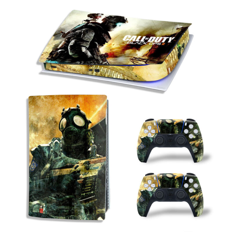 Call Of Duty: Black Ops II Game Skin Sticker Decal For PS5 Digital Edition And Controllers Design 1