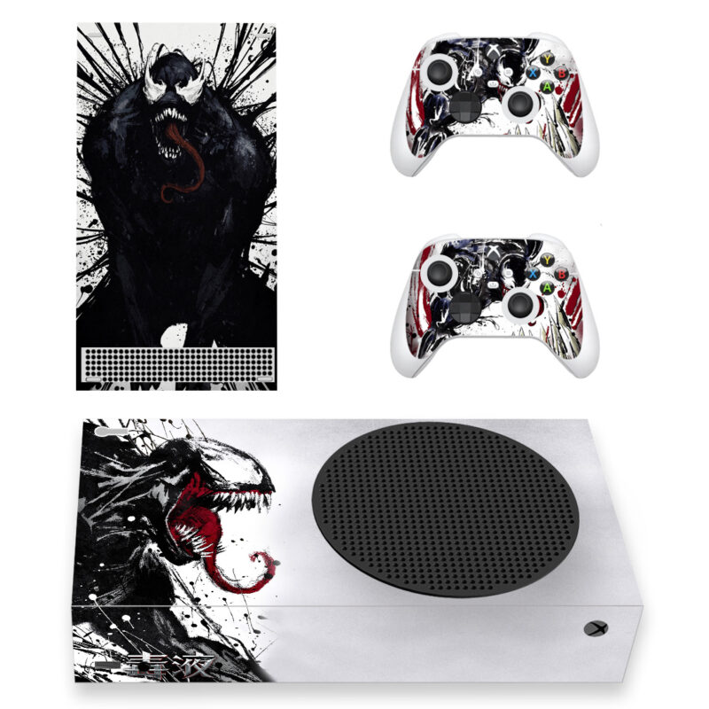 Marvel Venom Art Skin Sticker For Xbox Series S And Controllers