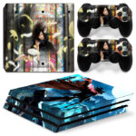 Final Fantasy VII: Advent Children Skin Sticker For PS4 Pro And Controllers