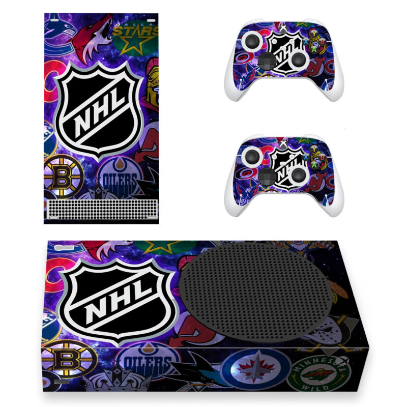 National Hockey League And Team Skin Sticker For Xbox Series S