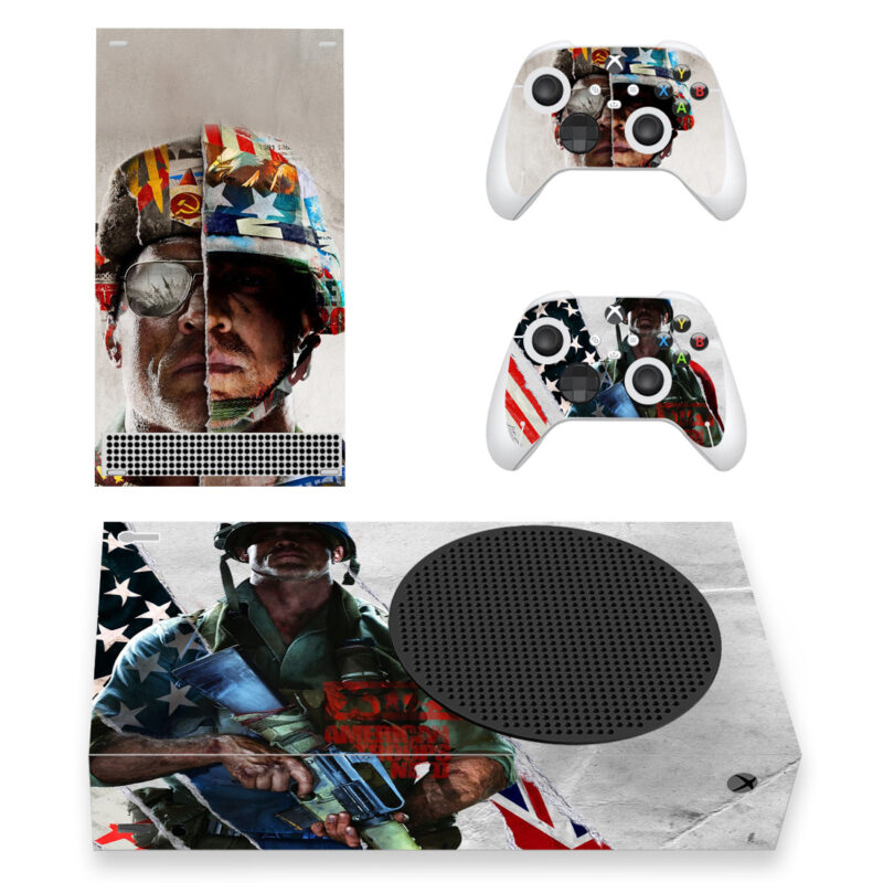 Call Of Duty: Black Ops Cold War Game Skin Sticker For Xbox Series S And Controllers