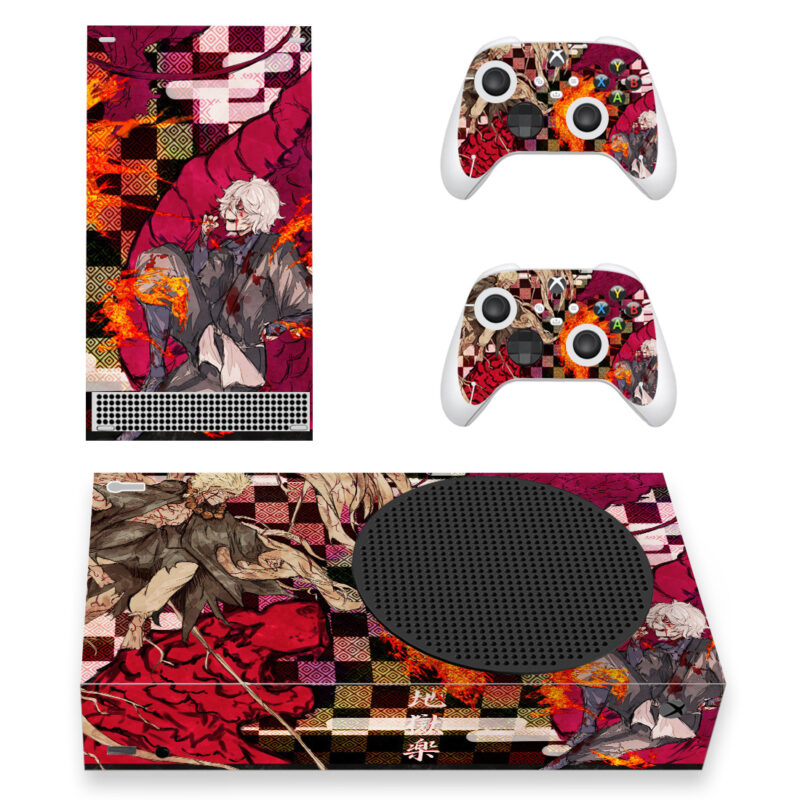 Hell’s Paradise: Jigokuraku Anime Skin Sticker For Xbox Series S And Controllers Design 2