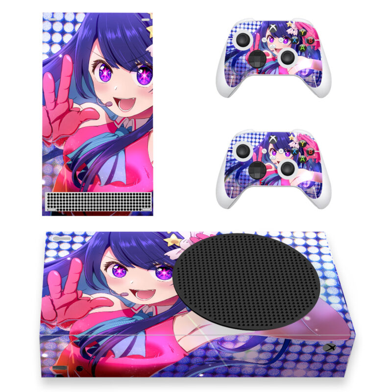 Ai Hoshino Anime Oshi No Ko Skin Sticker For Xbox Series S And Controllers Design 3