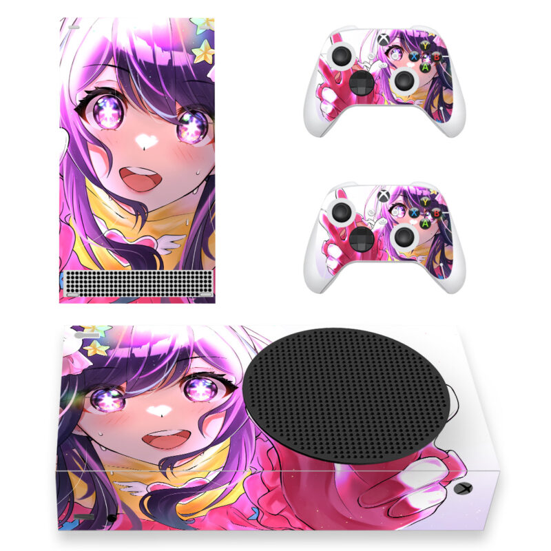 Ai Hoshino Anime Oshi No Ko Skin Sticker For Xbox Series S And Controllers