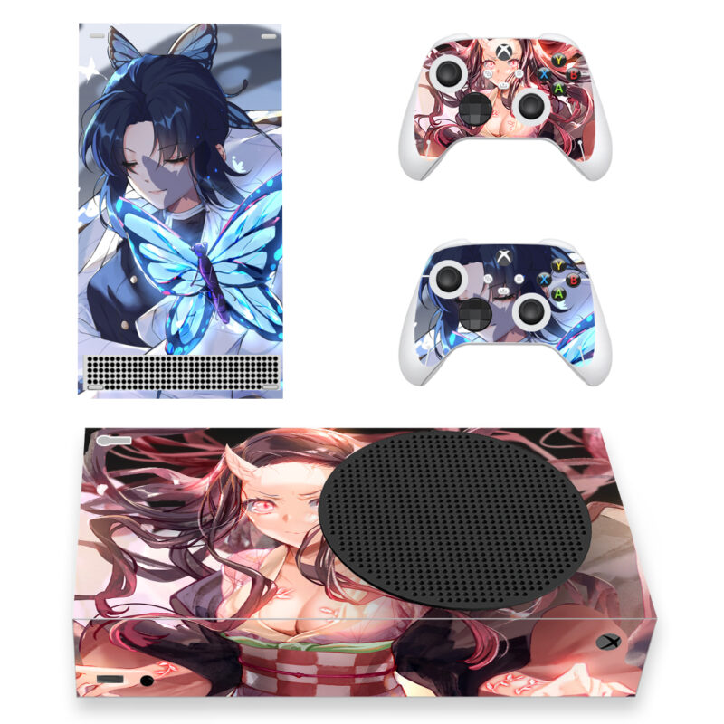 Demon Slayer: Kimetsu No Yaiba Skin Sticker For Xbox Series S And Controllers