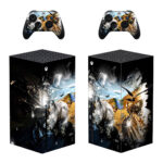 Breakthrough Artistic Crash Skin Sticker For Xbox Series X And Controllers