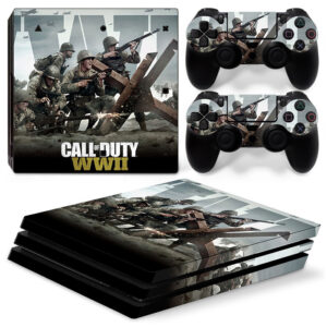 Call Of Duty: WWII Game PS4 Pro Skin Sticker Design 5